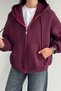 Gülseli Women's Front Zipper Hooded Embroidery and Stone Detailed Embroidered Sweatshirt - 3