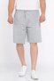 Men's Striped Detailed Elastic Waist Shorts