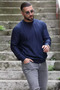 Crew Neck Men's Knitwear Sweater - 2