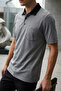 Polo Collar Pocket Men's T-Shirt