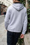 Three-Threaded Hooded and Zippered Sweatshirt - 2