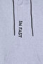 Three-Threaded Hooded and Zippered Sweatshirt - 4
