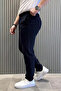 Men's Elastic Waist Lace-Up Pants Jogger Pants - 2