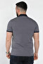 Men's Polo Collar Half Button T-Shirt - 3