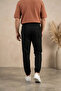 Men's Linen Trousers with Elastic Waist and Cuffs - 2