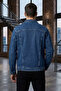 Men's Front Buttoned Jean Jacket - 3