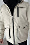 Lined Hooded Men's Coat - 5