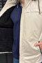 Men's Hooded Plush Zippered Coat - 3