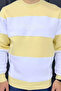 Crew Neck Three Threaded Color Garnished Men's Sweatshirt - 4