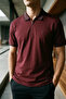 Half Zipper Polo Collar Men's T-Shirt