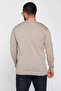 Men's Crew Neck Patterned Knitwear Sweater - 3