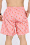 Men's Digital Printed Swim Shorts with Elastic Waistband - 3