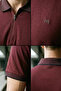 Half Zipper Polo Collar Men's T-Shirt - 4