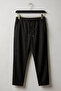 Men's Jogger Pants with Elastic Waist and Ties - 3