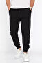 Men's Sweatpants with Elastic Waist and Ribbed Legs