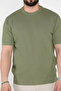 Men's Crew Neck Ribbed T-Shirt - 4
