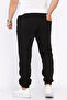 Three-Thread Jogger Sweatpants with Elastic Waist and Cuffs - 3