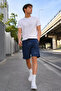 Men's Elastic Waist Pocket Shorts - 3