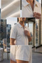 Polo Collar Zippered Slim Fit Men's T-Shirt - 3
