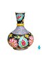 Handmade Turkish Ceramic Vase - 20 cm Decorative Art Piece