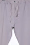 Men's Elastic Waist Lace-Up Trousers - 4