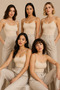 Women's 5-Pack 95% Cotton 5% Elastane Thin Strap Ribbed Undershirt