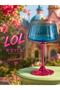 R'Eyla Lol Bohemia Crystal 220 Cc Oven Painted Blue Fuchsia Footed Cup Goblet – Set of 2