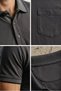 Polo Collar Pocket Men's T-Shirt - 4