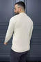 Polo Neck Half Zip Men's Knitwear Sweater - 3