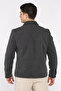Zippered Men's Cashmere Coat - 4