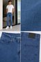 Men's Slim Fit Skinny Jeans Trousers - 3