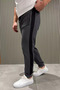 Ribbed Leg Jogger Sweatpants - 2