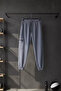 Men's Sweatpants with Elastic Waist and Cuffs - 3