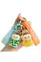 Watery Silicone Keychain Labubu |   Cute Character Figure, Soft Texture, Bag Ornament, Decorative Accessory, Gift for Children & Loved Ones {1-Piece} - 7