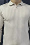 Men's Polo Neck Knit Sweater - 4