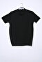Polo Collar Patterned Men's Knitwear T-Shirt - 4