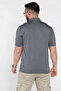Polo Collar Half Buttoned Pocketed Men's T-Shirt - 3