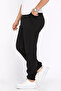 Three-Thread Jogger Sweatpants with Elastic Waist and Cuffs - 2