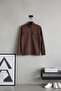 Men's Double Face Zippered Double Pocket Jacket - 4
