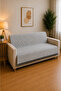Double-Sided Buldan Woven Cotton Sofa Cover 170X210 cm – Sofa Bed Cover Geometric Patterned Sofa Shawl - 2