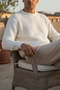 Men's Crew Neck Knitted Sweater