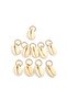 Seashell Patterned Ring Buckle Set - 4