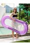 Inflatable Pool Float & Lounger (Adults & Kids) | Extra-Large Size: 165 × 84 cm | Ergonomic Headrest Design | High-Buoyancy Material—Comfortable as a Bed | Scratch-Resistant, Fade-Resistant, Durabl - 5