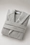 Unisex Hooded 100% Cotton Microcotton Large Size Bathrobe L-5Xl - 2