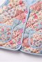 Girl's Cotton Floral Patchwork Patterned Quilted Vest - 4