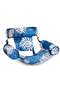 Pool Lounger Floats Chairs Adult, Inflatable Pool Lounge, Plant Pattern Floating Mat Hammock, Blow up Water Chairs, Noodles & Rafts for Party Summer Water Beach Fun - Free Air Pump Included - 3