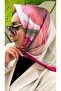 Pink Aura Patterned Soft Cotton Scarf