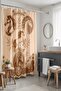 Bathroom Curtain, Racing Horse Paintings Patterned Shower Curtain, Bathtub Curtain 175X200Cm - 5