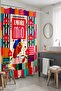 Bathroom Curtain, Mio Amore Dog Patterned Shower Curtain, Bathtub Curtain 175X200Cm - 4