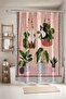 Bathroom Curtain, Cats in a Pot Patterned Shower Curtain, Bathtub Curtain 175X200Cm